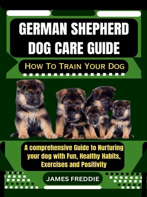 cover image of German Shepherd  Dog care guide